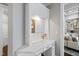 Built-in home office nook with quartz countertops, lots of light, and convenient work-from-home space at 112 Roseberry Way, Holly Springs, NC 27540