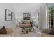 Cozy living room featuring neutral decor, soft lighting, and stylish furniture at 113 Wilander Dr, Cary, NC 27511