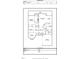 Detailed floor plan showcasing the layout of the home, including bedrooms, living areas, and garage at 313 Helmsdale Dr, Chapel Hill, NC 27517