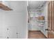 Walk-in closet with multiple wire shelves provides ample storage and organization space at 603 Gentry Ln, Hillsborough, NC 27278