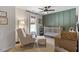 Cozy Bedroom with rocking chair, crib, and decor at 713 Apalachia Lake Dr, Fuquay Varina, NC 27526