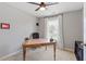 Bright home office with natural light and desk at 713 Apalachia Lake Dr, Fuquay Varina, NC 27526