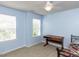 Comfortable bedroom featuring carpeted floors and natural light at 112 Victorian Oaks Dr, Durham, NC 27713