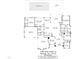 Home's first-floor layout featuring a Gathering room, kitchen, dining room, foyer, primary bedroom, and office space at 1209 Briar Patch Ln, Raleigh, NC 27615