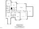 Second floor plan showcasing bedrooms, recreation room, bathrooms and attic space at 1209 Briar Patch Ln, Raleigh, NC 27615