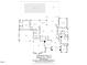 Detailed floor plan layout of the home's first floor, showing room dimensions and relationships at 1209 Briar Patch Ln, Raleigh, NC 27615