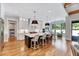Spacious kitchen with a large island, modern appliances, and lots of room to entertain at 1209 Briar Patch Ln, Raleigh, NC 27615