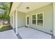 Covered back porch at 15 Nottingham Pl, Smithfield, NC 27577