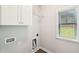 Convenient laundry room with shelving at 15 Nottingham Pl, Smithfield, NC 27577