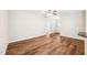 Spacious living room featuring hardwood floors and neutral paint at 15 Nottingham Pl, Smithfield, NC 27577
