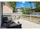 Spacious backyard deck and fenced-in backyard at 1508 Malta Ave, Raleigh, NC 27610