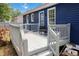 Spacious backyard deck and fenced-in backyard at 1508 Malta Ave, Raleigh, NC 27610
