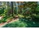 Sloping, mature wooded lot with healthy ground cover and mature trees at 1604 Westbridge Ct, Raleigh, NC 27606