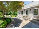 Enjoy the outdoors on this backyard stone patio with dining and lounge area at 2111 Woodland Ave, Raleigh, NC 27608