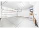 Spacious three car garage with epoxy flooring and plenty of storage space at 2506 Blooming St, Raleigh, NC 27612