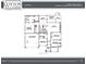 Cotton Farms Homesite 44 floor plan featuring 4 bedrooms, 3 baths and 2459 square feet at 269 Deer Tail Ln # 44, Fuquay Varina, NC 27526