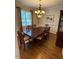 Formal dining room with traditional decor and ample seating at 2833 Praire View Pt, Wendell, NC 27591