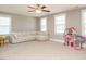 Spacious bonus room with natural light and neutral walls at 2909 Thurman Dairy Loop, Wake Forest, NC 27587