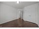 Bedroom features a large closet and an open doorway leading to another room at 333 Trout Valley Rd, Wake Forest, NC 27587