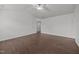 A simple bedroom with hardwood floors and lots of natural light streaming in from the window at 333 Trout Valley Rd, Wake Forest, NC 27587