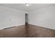 Bedroom features hardwood floors, large closet, and a neutral color palette at 333 Trout Valley Rd, Wake Forest, NC 27587