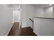 Hallway with hardwood floors leading to other rooms in the home at 333 Trout Valley Rd, Wake Forest, NC 27587