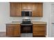 Kitchen boasting stainless steel oven and microwave at 333 Trout Valley Rd, Wake Forest, NC 27587