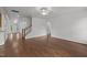 Open living area boasting hardwood floors and staircase at 333 Trout Valley Rd, Wake Forest, NC 27587