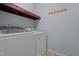 Laundry room with washer and dryer at 45 Hawley Ridge Dr, Dunn, NC 28334