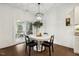 Cozy dining area with backyard access, perfect for enjoying meals at 4504 Beckel Rd, Willow Springs, NC 27592