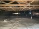This crawl space features a pristine vapor barrier, enhancing the home's energy efficiency and air quality at 6904 Fox Haven Pl, Raleigh, NC 27616