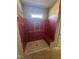 Bathroom shower featuring waterproof wall and bench, ready for custom finishes at 9254 Turkey Way, Middlesex, NC 27557