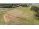 An aerial view shows the expansive community soccer field ready for play at 94 Pearsall Farm Ln, Clayton, NC 27527