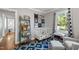 Beautiful Bedroom with a playful rug, whimsical decor, and ample storage for books and toys at 1003 E Club Blvd, Durham, NC 27704