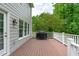 Spacious back deck perfect for grilling with ample space for outdoor entertaining at 1007 Wellstone Cir, Apex, NC 27502