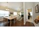 Open-concept living and dining area, perfect for entertaining, with easy access to other spaces at 1940 Dunfield Dr, Fuquay Varina, NC 27526