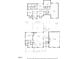 Detailed floor plan of a residence, highlighting room dimensions and layout with deck dimensions at 2616 Dockery Ln, Raleigh, NC 27606