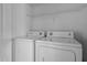 Laundry room features a washer and dryer at 3027 Maple Ave # M2, Burlington, NC 27215