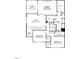 Floor plan displaying the second floor, featuring primary bedroom, additional bedrooms, and a loft area at 3217 Armeria Dr, Apex, NC 27502