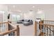 Spacious living room with a large sectional couch and plenty of natural light at 325 Porterfield Dr, Youngsville, NC 27596