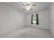 Spacious bedroom with neutral carpet and walls offers a blank canvas for customization at 3603 Westmeadow Ln, Elon, NC 27244