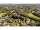 Aerial view showcasing the community's lush landscaping and charming homes at 39 Forked Pine Ct, Chapel Hill, NC 27517