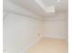 Spacious storage area featuring wall shelving, tile flooring and neutral wall color at 4832 Brookhaven Dr, Raleigh, NC 27612