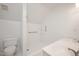 Accessible bathroom with a walk-in shower, double sinks, and grab bars at 5241 Mill Dam Rd, Wake Forest, NC 27587
