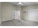 Open bedroom with carpet and closet space at 5310 Echo Ridge Rd, Raleigh, NC 27612