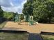Community playground offers a safe and fun recreational space with multiple slides, ladders and climbing structures at 5310 Echo Ridge Rd, Raleigh, NC 27612