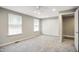 Spacious bedroom with ceiling fan and closet at 603 Middleton Ave, Cary, NC 27513
