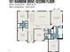 Second floor plan showcasing the layout of bedrooms, bathrooms, closets and primary bedroom at 101 Rainbow Dr, Carrboro, NC 27510