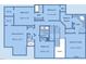 Upstairs home floorplan featuring bedrooms, baths, bonus room, laundry and walk-in closets for easy living at 10523 Bedfordtown Dr, Raleigh, NC 27614