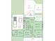 Detailed home floorplan showcasing layout of rooms, including kitchen, bedrooms, living spaces, and patio at 10523 Bedfordtown Dr, Raleigh, NC 27614